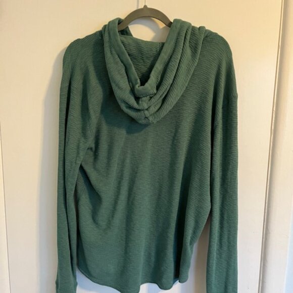 Lucky Brand Waffle Hoody - Picture 2 of 4